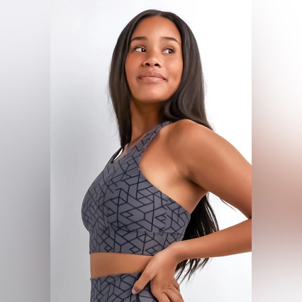 Savvi Geo Sports Bra